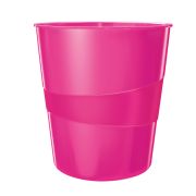 Leitz Wow Papierkorb 15 Liter pink Nr. 5278-10-23 SPEZIALBESTELLUNG