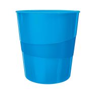 Leitz Wow Papierkorb 15 Liter blau Nr. 5278-10-36 SPEZIALBESTELLUNG