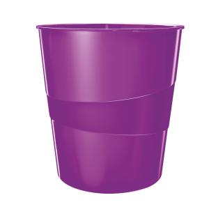 Leitz Wow Papierkorb 15 Liter violett Nr. 5278-10-62 SPEZIALBESTELLUNG