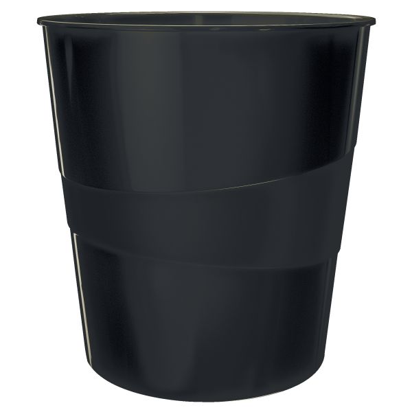 Leitz Wow Papierkorb 15 Liter schwarz Nr. 5278-10-95 SPEZIALBESTELLUNG