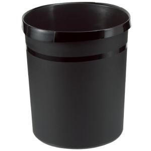 Papierkorb Han Grip 18 Liter schwarz 327/312 x 347 mm / Nr. 18190-13