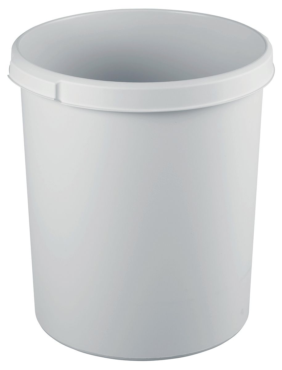 Papierkorb Han Moon 30 Liter hellgrau 375 x 410 mm / Nr. 1834-11