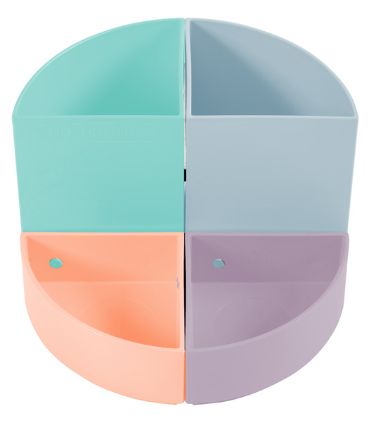 Exacompta Aquarel The Quarter Stifteköcher mehrfarbig SPEZIALBESTELLUN