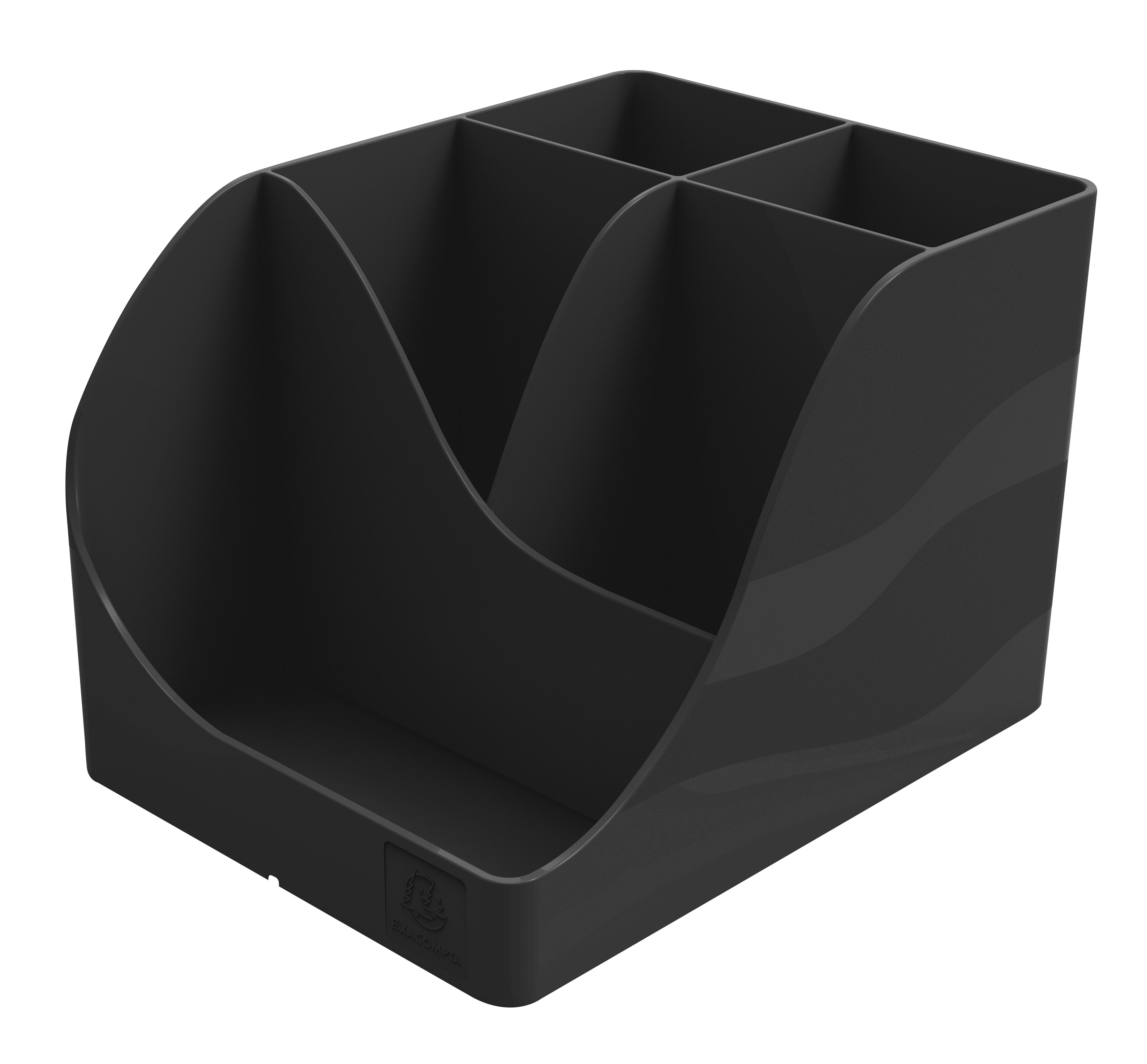 Exacompta NeoDeco Stifteköcher Pen-Wave Schwarz SPEZIALBESTELLUNG!!!