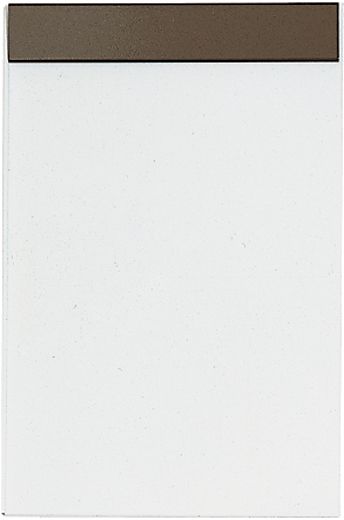 Schreibplatte A4 Hansa Metallklemmleiste Klemme kurze Seite, Nr. 41-1201.100