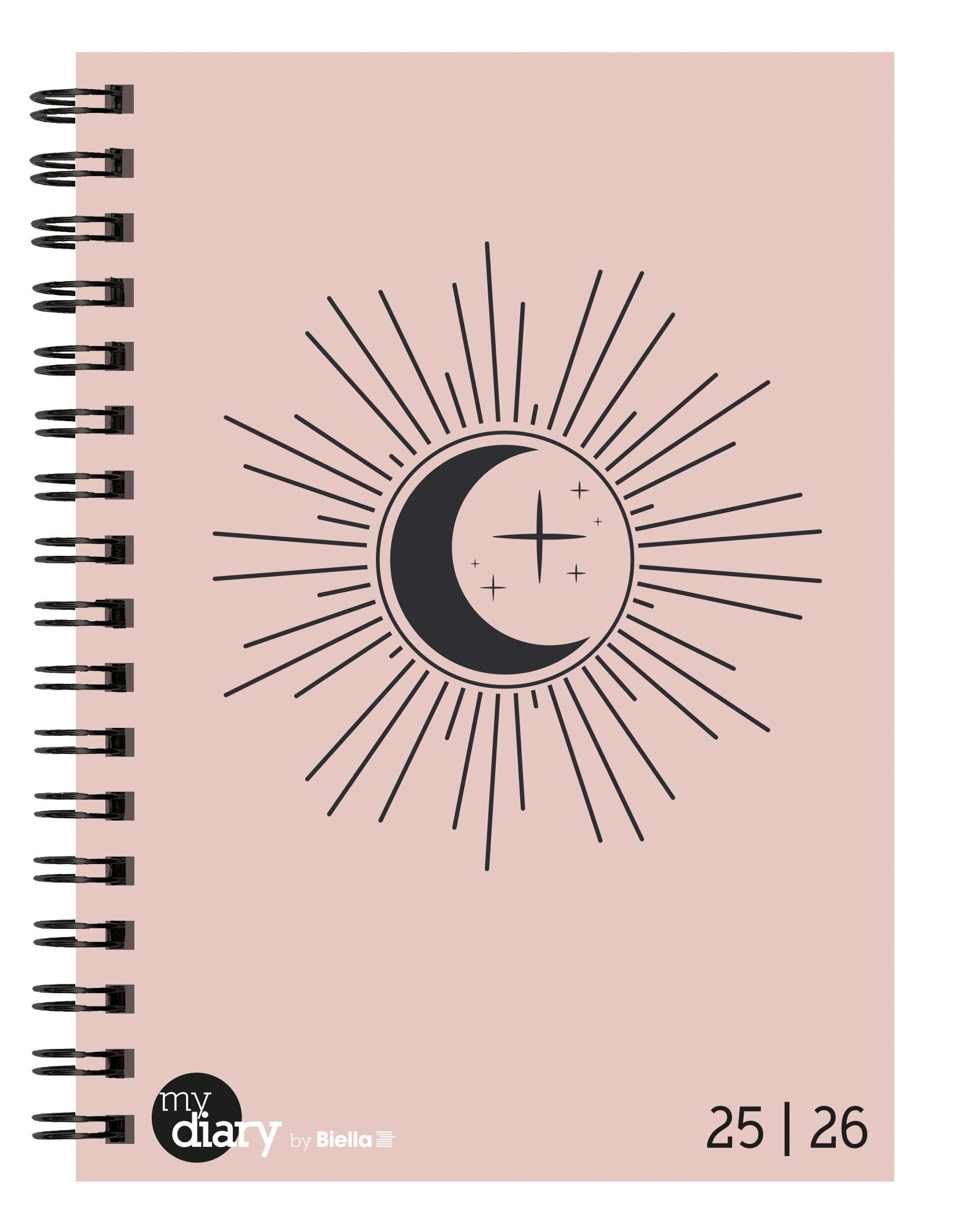 Schüleragenda mydiary 12 x 16,5 cm 3 1/2 Tage pro Seite, Wire-O, Trend