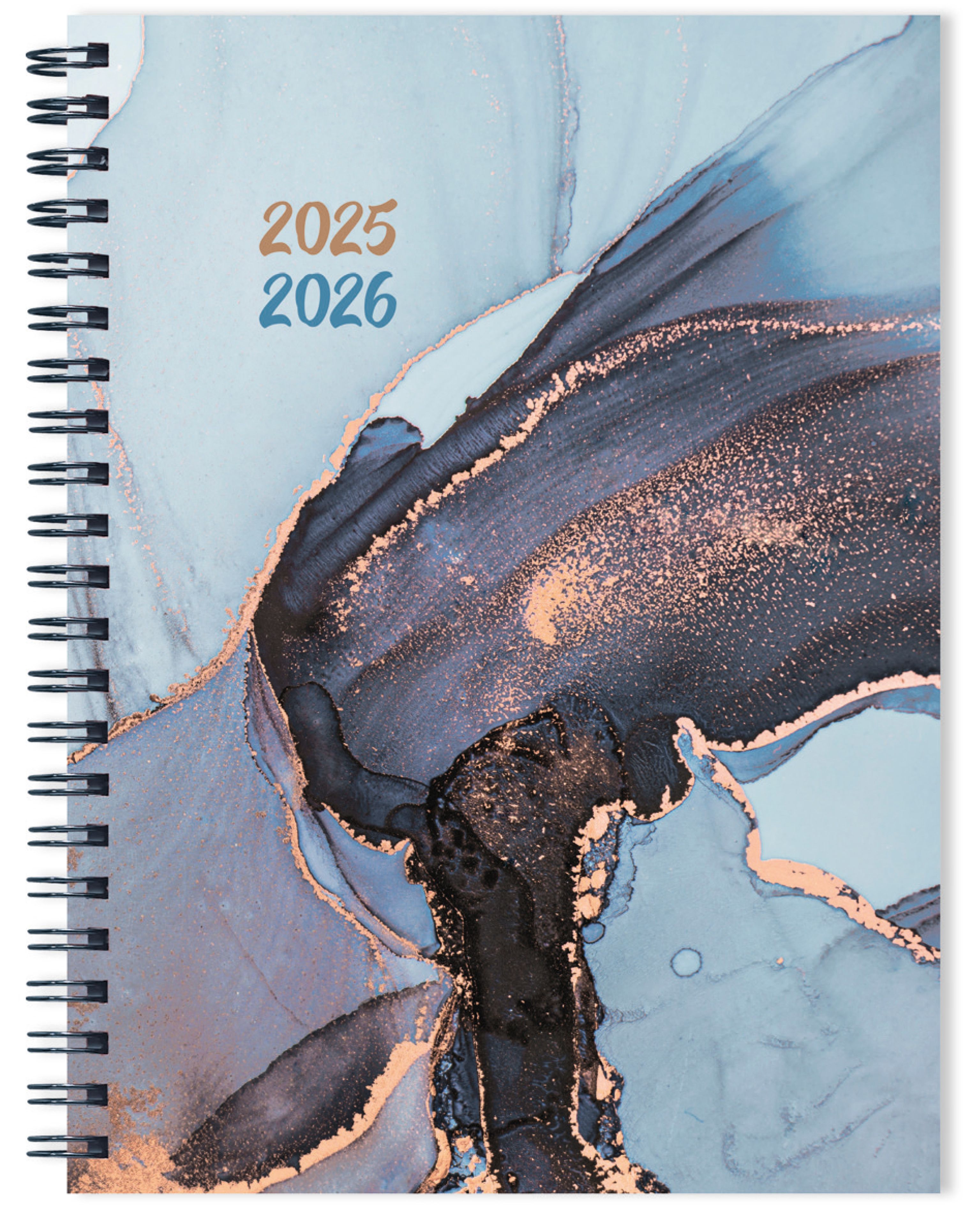 Schüleragenda Herlitz Ecoline A5 Marble-Blue, 1 Woche auf 2 Seiten SPEZIA