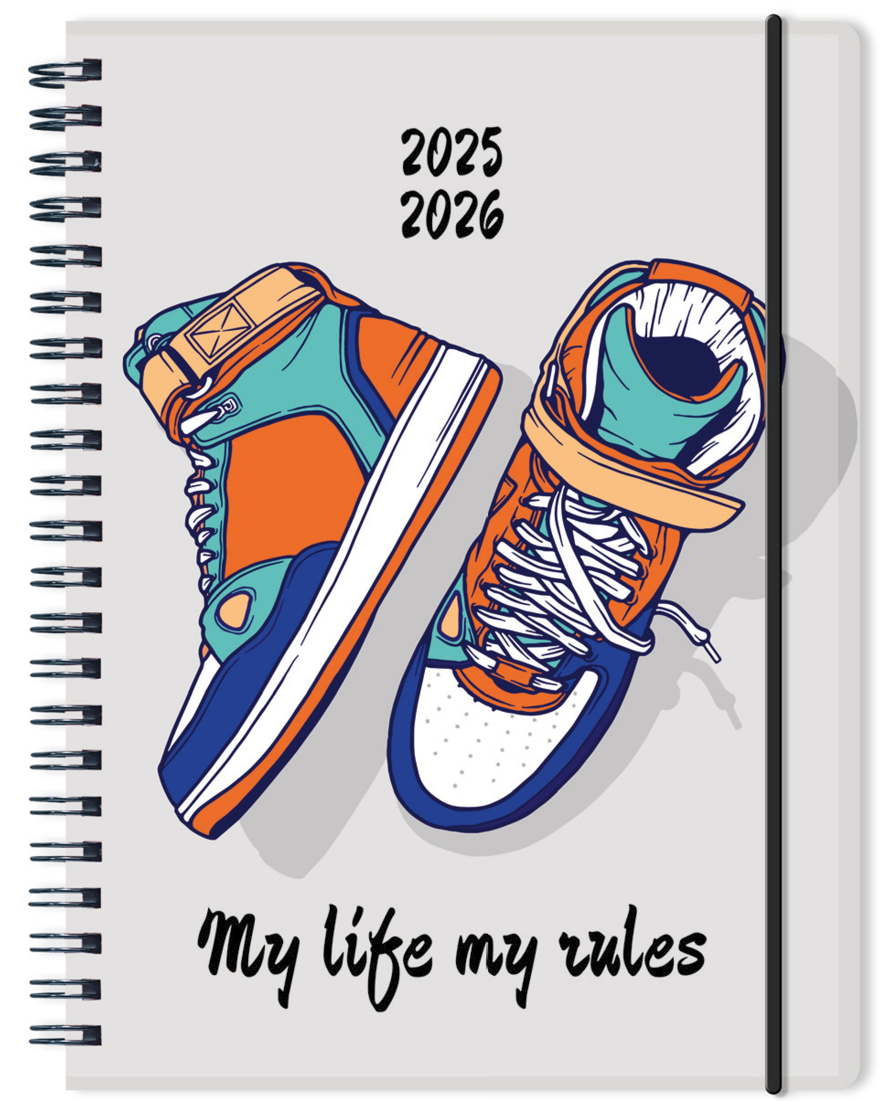 Schüleragenda Herlitz A5 MustHave Sneaker 1 Woche auf 2 Seiten SPEZIALBEST