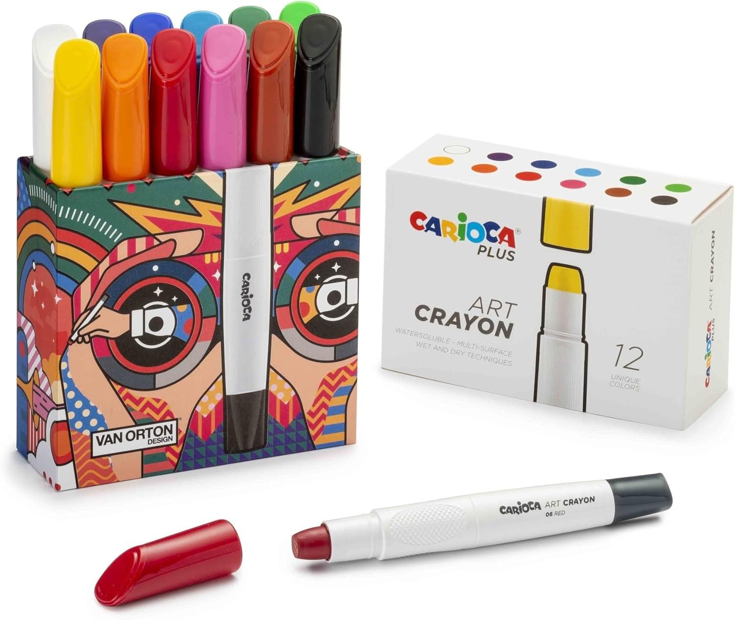 Wachsmalkreide Carioca Art Crayon 12er Hard Cover SPEZIALBESTELLUNG!!!
