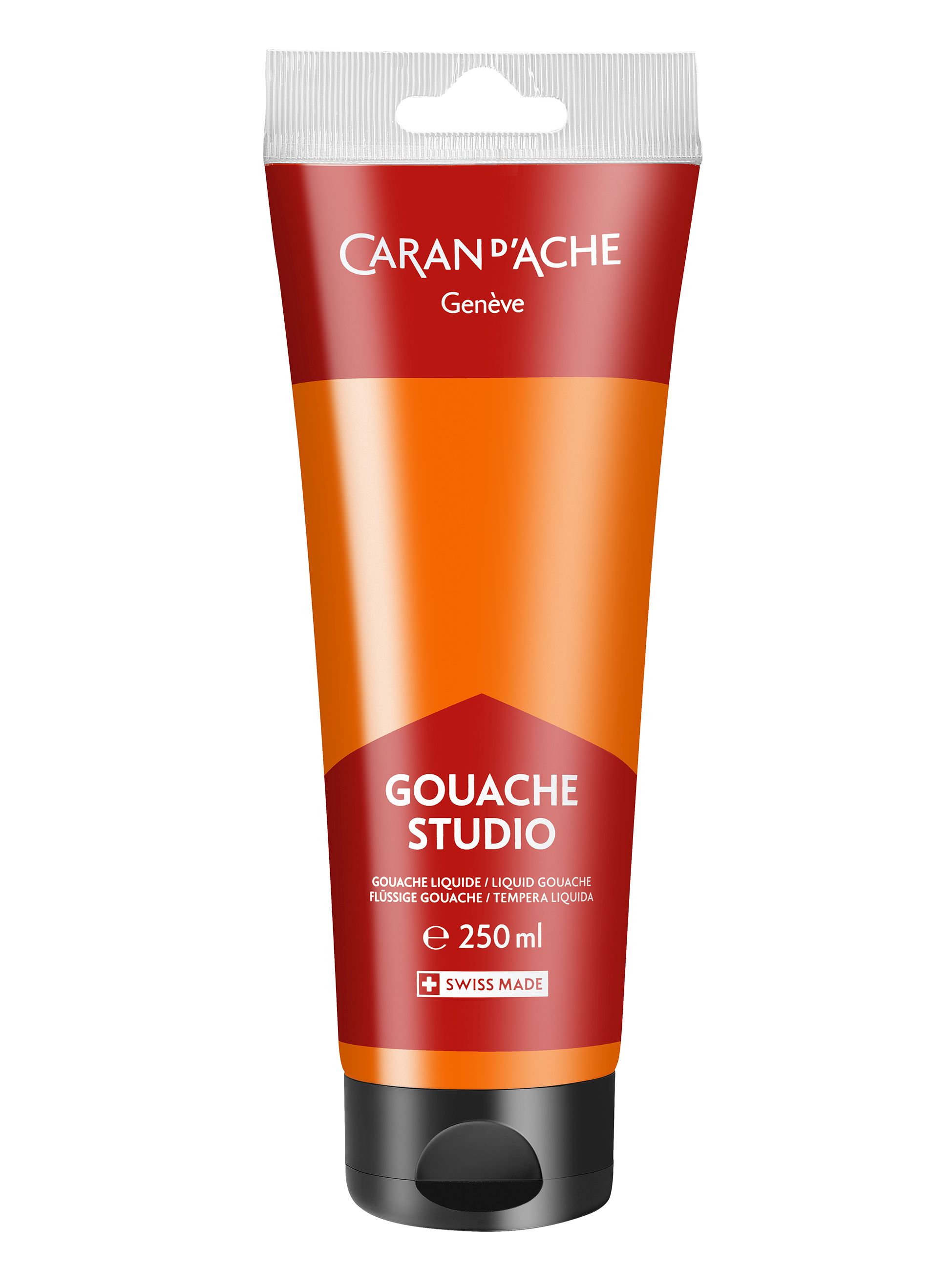 CdA Gouache Studio Tuben orange fluo 250ml, Nr. 2331.030