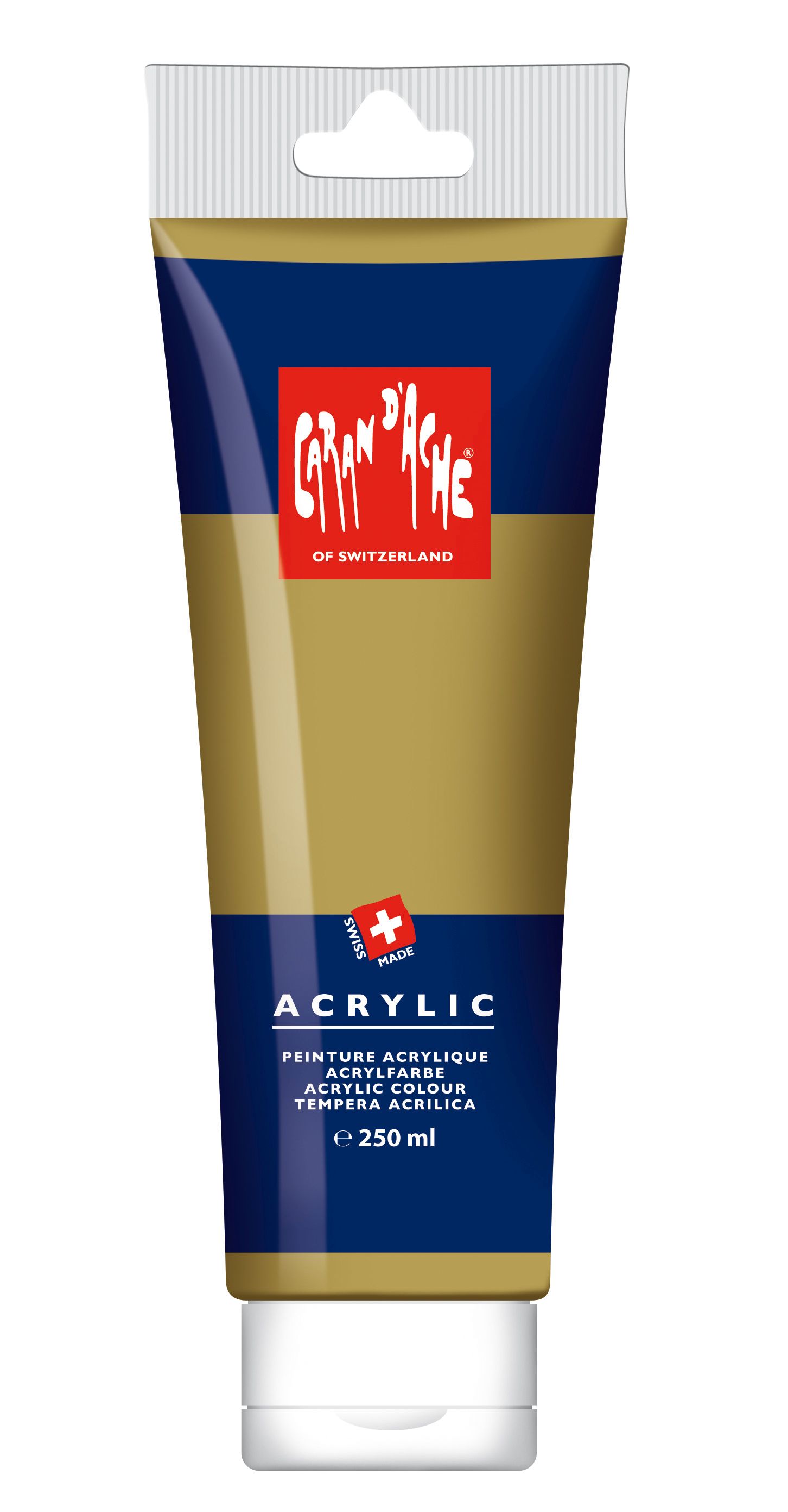 CdA Gouache Acrylic Tuben gold 250ml, Nr. 2812.999