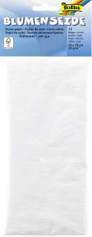 Blumenseide 50 x 70 cm weiss Packung à 10 Bogen SPEZIALBESTELLUNG