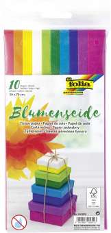 Blumenseide 50 x 70 cm 10 Farben sortiert SPEZIALBESTELLUNG