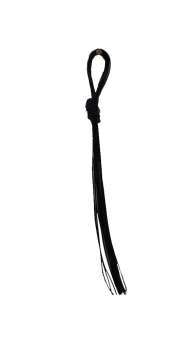 Kalbsleder-Riemchen 2 mm, 1 m, schwarz Beutel à 10 Stück SPEZIALBESTELLUNG