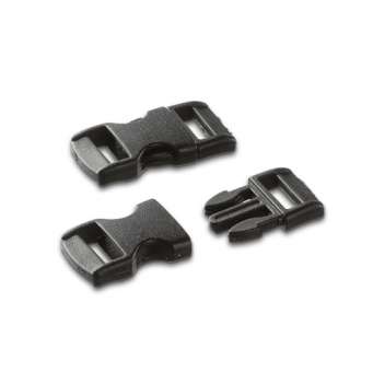 Klickschnallen schwarz 16 mm Beutel à 8 Stück SPEZIALBESTELLUNG