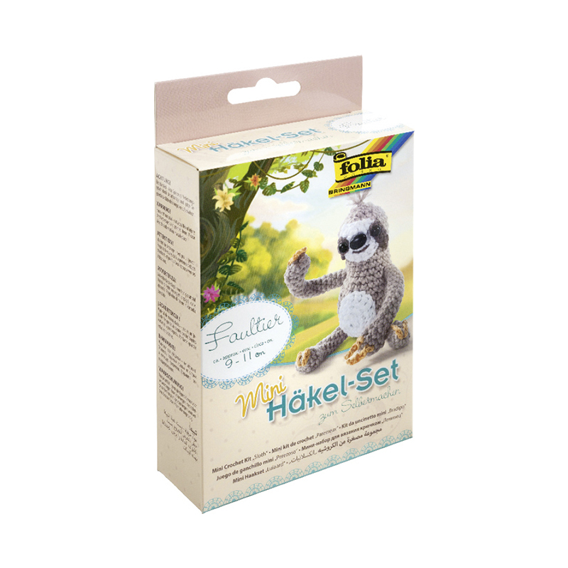Mini Häkelset Faultier SPEZIALBESTELLUNG