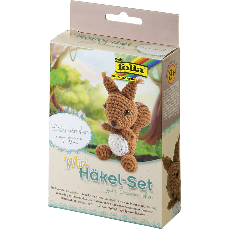 Mini Häkelset Eichhörnchen SPEZIALBESTELLUNG