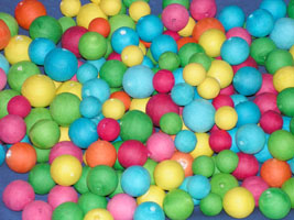 Wattekugeln bunt 20 mm Beutel à 100 Stk. SPEZIALBESTELLUNG