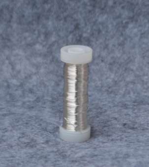 Dekodraht silber 0,30 mm, Spule 45 m SPEZIALBESTELLUNG