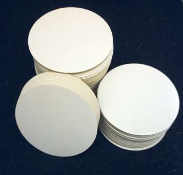 Bierdeckel rund Durchmesser 10,7 cm Beutel à 100 Stk. SPEZIALBESTELLUNG