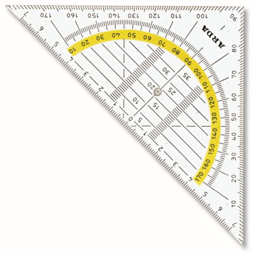Geometrie-Dreieck ARDA UNI 16 cm 