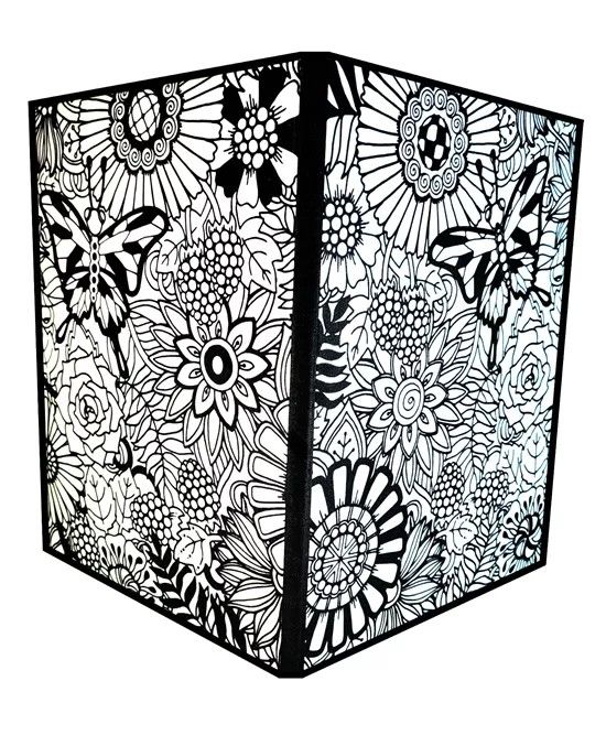 TataRuga Samtmappe B4 Blumen + Schmetterling SPEZIALBESTELLUNG