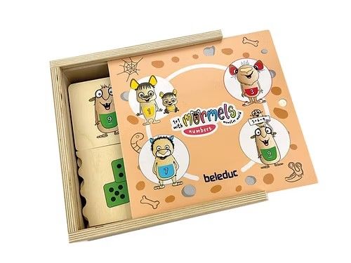 Mormels Numbers Holz-Lege-Puzzle Zahlen kennenlernen