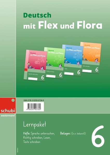 Flex und Flora Deutsch, Lernpaket 6 SPEZIALBESTELLUNG, ersch. Juni 26!