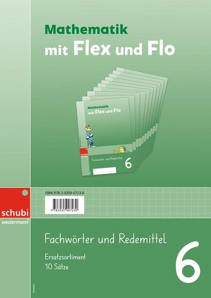 Flex und Flo Mathe 6 Nachkaufset Fachwörter und Redemittel, S