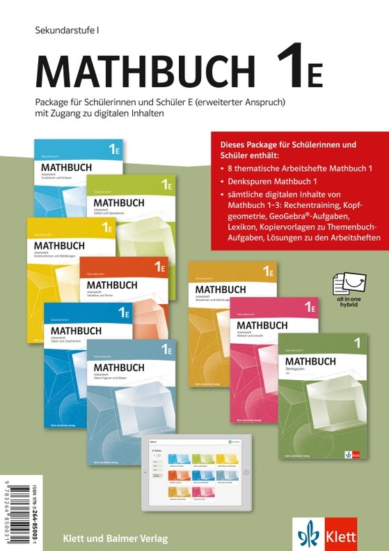 Mathbuch 1, AH Package Niveau E 